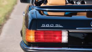 1988 Mercedes Benz 560 Sl R107 With 5 6 Liter V8 M117 Mercedes Benz Mercedes Benz