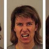 Example faces from the KDEF database.