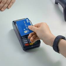 With a credit card machine, you'll be able to take credit and debit. Visa Contactless Visa