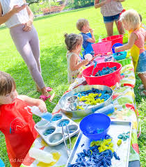 If you're new to sensory bins you might like to start with our guide to simple sensory bins. Colored Pasta Sensory Bin Idea To Help Build Pre Writing Skills Kid Activities With Alexa