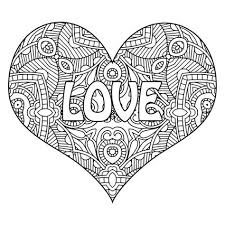 Take some break from your hectic and exhaustive routines and enjoy these free adult coloring pages with printable pdf in the tutorials! Hearts Love Coloring Pages For Adults