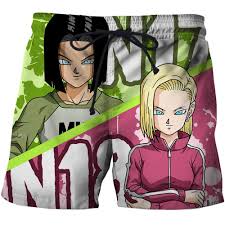 Check out inspiring examples of c17dragonball artwork on deviantart, and get inspired by our community of talented artists. Dragon Ball Gt C 17 C 18 Androids Shorts Supersaiyanshop