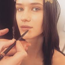 As Seen At Fashion Week: Lip Liner As Eyeliner
