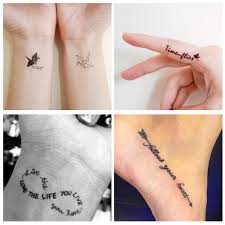 Small tattoos may be discreet, but that doesn't mean they don't have a huge impact. Meaningful Small Tattoos For Women Simple Small Tattoo Ideas