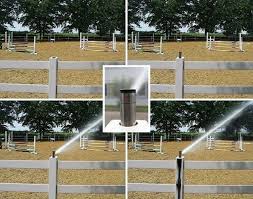 Columbus Rain Fence Aussenplatzberegnung Columbus Traumscheune Pferdehof