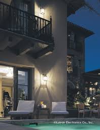 Light Up The Night With Lutron Exterior Lighting Exterior Lighting Outdoor Inspirations Cool Lighting