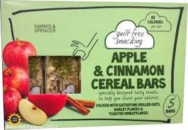 Apple Cinnamon Cereal Bars Guilt Free Snacks From Marks Spencer