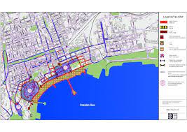 The baku city circuit is a temporary course around the streets of azerbaijan's capital which held its first formula one race in 2016. Information On Traffic Movements On Eve Of 2018 F1 Azerbaijan Grand Prix