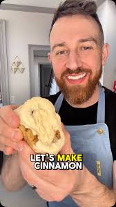 There’s nothing like a warm cinnamon roll! My secret ingredients in these  rolls are @simplemills Honey Cinnamon Sweet Thins