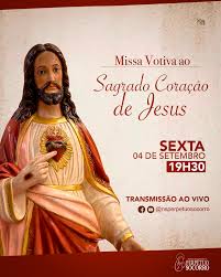 It is approximately 11x14 in size. Missa Votiva Ao Sagrado Coracao De Jesus Paroquia Nossa Senhora Do Perpetuo Socorro