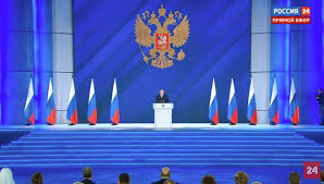 bne IntelliNews - Putin promises to make Russians' lives better in his  State of the Nation speech but adds threats to the West