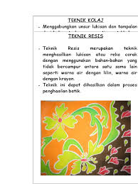 Corak #motif #stensil stensilan merupakan salah satu teknik menghasilkan corak dengan menggunakan blok stensil pada. Teknik Teknik Dalam Seni Visual