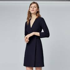 Warehouse Crepe Wrap Dress Navy 1 Aura Clothing Fashion Latest Fashion Clothes