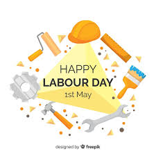 Labour day marks not just the triumph of worker's spirit but a renewal of fertile goddess of creativity and human dignity. Free Vector Happy Labour Day