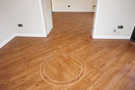 Polyflor Lvt Design Vinyl Tile Flooring Wood Plank Camaro Circle Feature Mitre Boarder Ideas Fitted By Paul Hood And So Vinyl Tile Flooring Vinyl Tile Flooring
