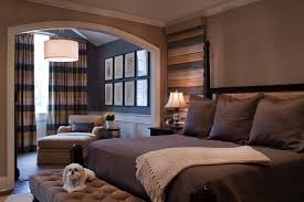 A small room painted in dark colors can actually make the walls visually recede. Chicago Home Features Comfortable Yet Sophisticated Interiors Traditional Bedroom Traditional Bedroom Design Houzz Bedroom