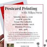 Postcard Printing with Milpa Press