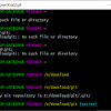 The windows explorer integration > context menu entries option allows opening the git command prompt (git bash) from any folder by clicking with the right mouse button on the folder and selecting git bash here. 1