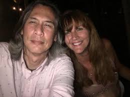 2 alums meeting in Asheville. Carol Leipzig Mark Kadowaki