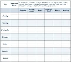 Medication Time Chart Lamasa Jasonkellyphoto Co