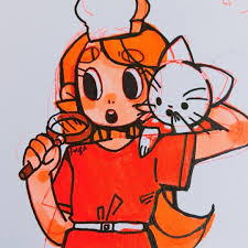 Angel S Secret Art Service On Instagram More Of Detective Pan And Mamon I M Not Sure Yet If Mamon Can Speak Legit Words But Pan Dessin Croquis Idee Dessin
