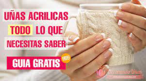 Uñas decoradas pasó por paso. Https Xn Decorandouas Jhb Net Unas Acrilicas Guia