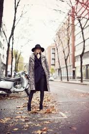 Hat Big Coat Big Jumper Skinny Jeans