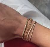 Tennis Round Bracelet | 18ct Gold Vermeil/Emerald Green Nano-crystal - 18ct  Gold Vermeil/Emerald Green Nano-crystal / S/M - 18cm