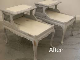 Forever Decorating Oh So French End Tables Painted End Tables Old End Tables Refurbished End Tables
