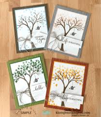 We've got all the inspo for quick cards that still look cute. Easy Card Making To Show Life Is Beautiful In All 4 Seasons