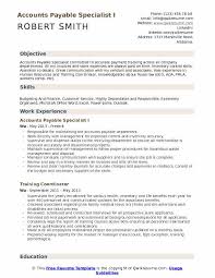 Accounts Payable Specialist Resume Samples Qwikresume