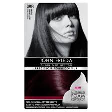 Together, though, the colors cover gray and create a vibrant shade with subtle dimension. John Frieda Precision Foam Colour Hair Dye Deep Cherry Brown 3vr Ocado