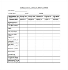 Eyewash log sheet editable template printable / 10 printable printable log sheet forms and tem… this article has 49 downloadable and printable log sheet templates that will surely be useful for any of your logging needs. Free 11 Weekly Checklist Templates In Pdf Ms Word Excel