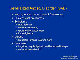 Anxiety Disorders The Experience Of Anxiety Worry Fear Apprehension Intrusive Thoughts Physical Symptoms Tension Experience Comes More Ppt Download