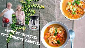 Thermomix Recette Curry De Crevettes Youtube