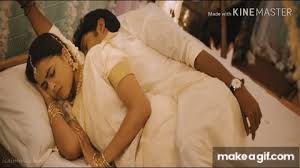 Actress Sri Divya hot navel and boob press and saree pulling blouse hot on  Make a GIF