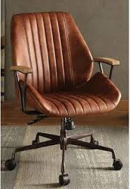 Our handmade wooden office chairs and amish office chairs for both the home and executive workspace are crafted using solid wood and premium fabric and leather upholstery. 17 Stories Milan Genuine Leather Executive Chair Wayfair In 2020 Leather Office Chair Chair Danish Modern Chairs