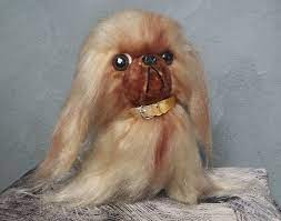 Pekingese Vintage Dog Long Hair Stuffed Toy Etsy Vintage Dog Long Haired Dogs Vintage Dachshund