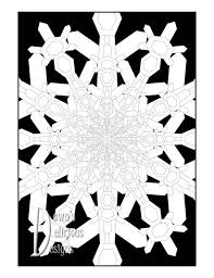This is probably an exercise more for intermediate users but anyone with a fair knowledge of the program can try it. The 3ds Snowflake Design 1 Overlapping Pattern Midnight Snowflake Coloring Pages Snowflake Designs Coloring Pages