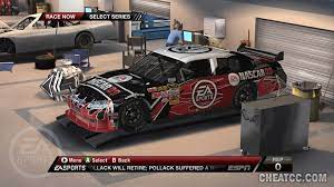 Select the ea extras option, then choose the cheat codes selection. Nascar 09 Review For Xbox 360 X360