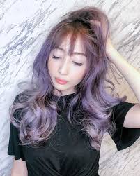 Beautiful ashy purple hair color style by @nard_yap , #hattitude_leonard. 6 Reasons Why Mystical Ash Purple Is The Bright Hair Colour Trending In 2020