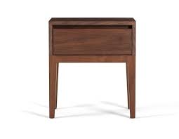 Cino Nightstand Walnut Walnut Bedside Table Walnut Nightstand Mid Century Nightstand