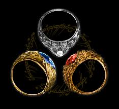 Three Rings For The Elven Kings Under The Sky Air Water And Fire By Ominously On Deviantart Elven Ring Power Ring The Hobbit