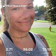 Preparatory walk for tomorrow's half marathon