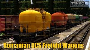 Romanian Ucs Freight Wagons Pack V1 0 For Ts 2019 Download Wagons Romanian Train