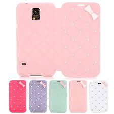 With samsung galaxy s5 being one of the most popular and best selling android smartphone in the world, there are a wide range of smartphone cases/covers available for the samsung galaxy s5. Cute For Samsung Galaxy S5 Sv I9600 G900 3d Bow Bling Pearl Leather Case Cover Pink Phone Cases Case Galaxy Phone Cases
