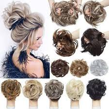 Real natural curly messy bun hair piece scrunchie new fake hair extensions well. Buy Synthetic Messy Curly Hair Bun Chignon Extension Donut Rubber Band Ombre Brown Black Gray Pink Blonde Blond Gold Red At Affordable Prices Free Shipping Real Reviews With Photos Joom
