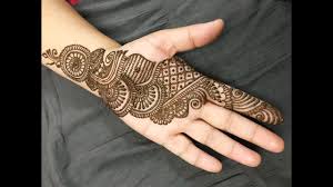 mehendi designs for hands simple arabic | HappyShappy