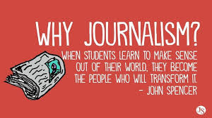 Why Journalism Might Actually Be The Class Of The Future John Spencer Scriveners Trappings Journalism Quotes Journalism School Journalism Classes