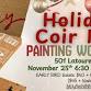 Holiday Coir Mat Painting Workshop at Tina's event image
